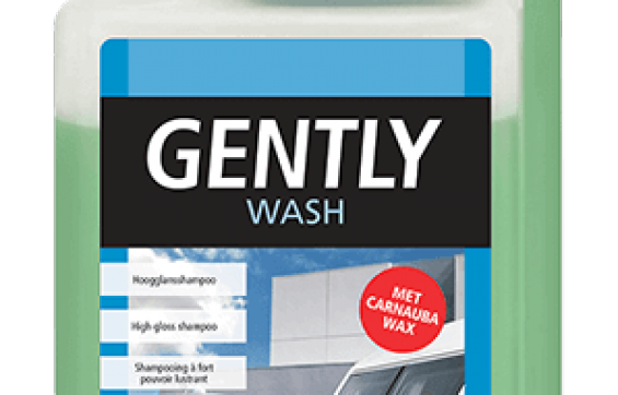 Gently Wash is een milde hoogglans shampoo